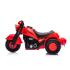 Количка за яздене с музика Chipolino BubbleRider червена