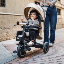 Триколка KinderKraft SPINSTEP 2 PLUS БЕЖОВА