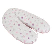 Възглавница за бременни и кърмене HUGZZZ Hugsy розовa