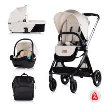 Бебешка количка Chipolino Елит 3 в 1 бишкота