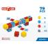 Магнитен конструктор Geomag, Magicube, Съставяне на думи, 79 части