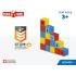 Магнитен конструктор Geomag, Magicube, Съставяне на думи, 79 части
