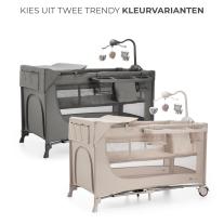 Сгъваема кошара Kinderkraft JOY FULL 2 DARK GREY