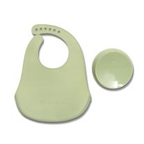 Силиконов сет за хранене Lorelli Premium - 2 части, Fresh Green