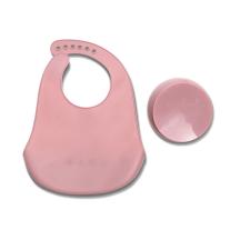 Силиконов сет за хранене Lorelli Premium - 2 части, Deep Pink