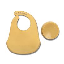 Силиконов сет за хранене Lorelli Premium - 2 части, Yellow