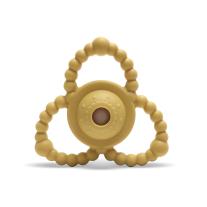 Силиконова гризалка дрънкалка Lorelli YELLOW