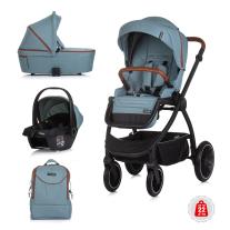 Детска количка Chipolino 3 в 1 Престиж, босилек