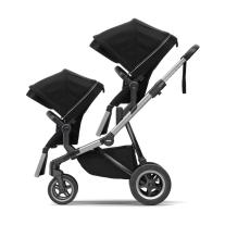 Бебешка количка 2в1 THULE SLEEK MIDNIGHT BLACK/ALUMINUM