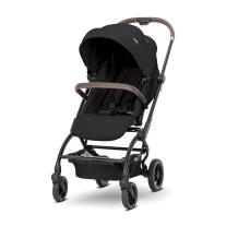 Бебешка лятна количка Lorelli MAKAYA с ротация 360 BLACK