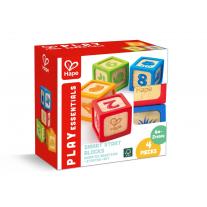 Образователни кубчета, Hape, 4 броя