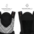 Ергономична раница Kinderkraft HUGGY BIZUU lunar blaack