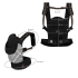 Ергономична раница Kinderkraft HUGGY BIZUU lunar blaack