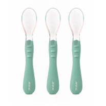 JANE Комплект 3 броя силиконови лъжици Mint