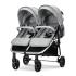 Бебешка количка за близнаци Lorelli Duo, GREY