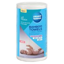 Бамбукови кърпи за бебета и деца Canpol babies, 120 бр.