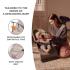 Шезлонг Kinderkraft MIMI BEIGE