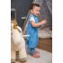 Спален чувал с крачета от органичен памук BabyBliss - BlissJump "Take me to the Moon" 18-36м. 1 тог