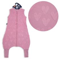 Спален чувал с крачета от органичен памук BabyBliss - BlissJump "Follow your Heart" 18-36м. 1 тог