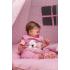 Спален чувал с крачета от органичен памук BabyBliss - BlissJump "Penguin Pink" 18-36м. 2.5 тог 