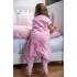 Спален чувал с крачета от органичен памук BabyBliss - BlissJump "Penguin Pink" 18-36м. 2.5 тог 