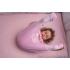 Спален чувал с крачета от органичен памук BabyBliss - BlissJump "Penguin Pink" 18-36м. 2.5 тог 