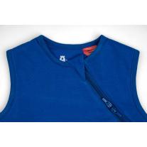 Спален чувал с крачета от органичен памук BabyBliss - BlissJump "Penguin Blue" 18-36м. 2.5 тог 