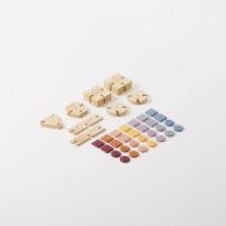 Дървен Сензорен Конструктор BAVVIC Builder Set