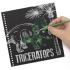 DinosArt, Творческа скреч книга, Динозаври DinosArt, Творческа скреч книга, Динозаври
