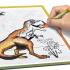 DinosArt, Светеща подложка за рисуване и прекопиране, Динозаври DinosArt, Светеща подложка за рисуване и прекопиране, Динозаври