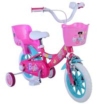 Велосипед с помощни колела E&L Company Barbie 12 инча