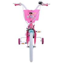 Велосипед с помощни колела E&L Company Barbie 16 инча