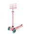 Тротинетка Globber 4 в 1 GO UP Sporty Lights Пастелно розова