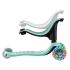 Тротинетка Globber 4 в 1 GO UP Sporty Lights Ментово зелена