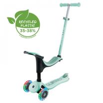 Тротинетка Globber 4 в 1 GO UP Sporty Lights Ментово зелена