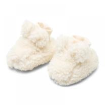 Teddy Пантофки с Ушички Little Dutch Off White 3-9 месеца