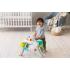 Интерактивна играчка, Infantino, 3 в 1 Проходилка и маса конче, Бяла