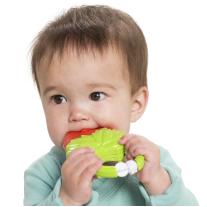 Вибрираща бебешка гризалка, Infantino, Ягода