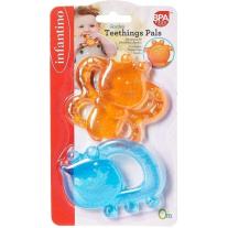 Комплект бебешки гризалки, Infantino, Градина, 2 броя