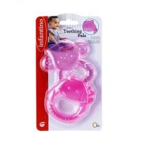 Комплект бебешки гризалки, Infantino, Сафари, 2 броя