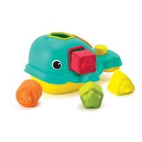 Бебешка играчка за баня, Infantino, Сортер кит