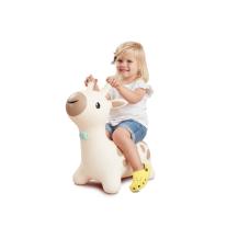 Интерактивна надуваема играчка, Infantino, B Kids, Жираф за яздене и скачане