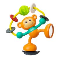 Бебешка играчка със залепване, Infantino, Маймунка