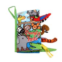 Jollybaby Мека книжка с опашки Джунгла - J8232