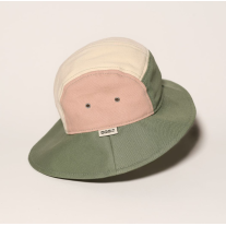 Кемпер шапка със защита UPF50+ Kietla 1-2 г. Green, Natural, Pink