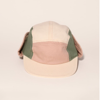  Слънцезащитна шапка с UPF50+ Kietla Camper Legionary 0-1 г. Green, Natural, Pink