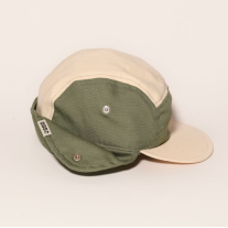  Слънцезащитна шапка с UPF50+ Kietla Camper Legionary 1-2 г. Green, Natural