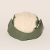  Слънцезащитна шапка с UPF50+ Kietla Camper Legionary 1-2 г. Green, Natural