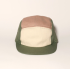 Детска слънцезащитна шапка с козирка с UPF50+ Kietla 5 Panel 4-9 г. Green, Natural, Pink
