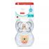 Биберон залъгалка NUK Perfect Match силикон 0-6 мес., 2 бр., AIR, Мечо Пух